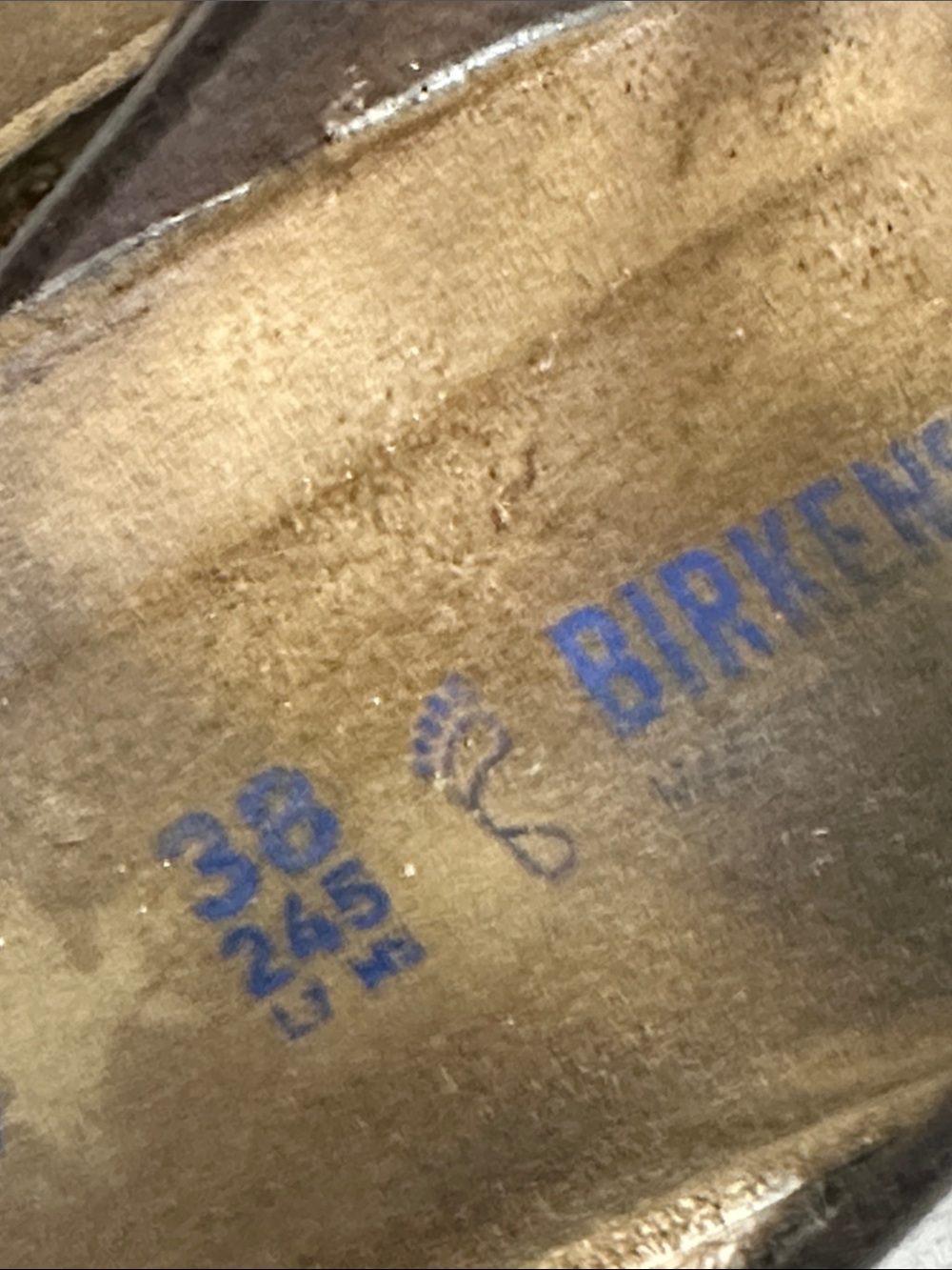 BIRKENSTOCK Florida Slide Sandals Three
Strap Size 38 (7-7.5) Synthetic Upper - Picture 12 of 17